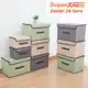Kit 2 Caixa Organizador Dobrável Retrátil De Tecido TNT Roupa Objetos Brinquedos Cosmético V055 Bom em oferta