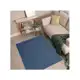 Tapete para Sala Retangular Antiderrapante 100x140cm Cristal Jolitex em oferta