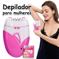 Imagem da promoção Máquina de Depilação Depilador Feminino Barbeador Elétrico Recarregável Shawn Star