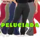 Calça Legging Flare Plus Size Flanelada Leg Boca De Sino Bailarina Grossa Zero Transparência em oferta