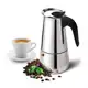 Cafeteira Italiana Luxo de Café em Inox - Utimix em oferta