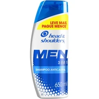 Imagem da promoção Shampoo Anticaspa Head & Shoulders Men 3 em 1 - 650ml