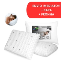 Imagem da promoção Travesseiro Magnetico Com Infravermelho Terapêutico Premium + Fronha