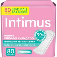 Imagem da promoção Protetor Diário Intimus Antibacteriana - 80 unidades