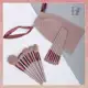 Kit 13 Pcs Pincéis De Maquiagem Profissionais Kabuki Contour em oferta