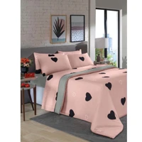 Imagem da promoção Jogo De Cama Casal Padrão 3 Peças Estampado Luxo- Estampas Sortidas