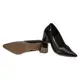 Scarpin Feminino Lumiss Confort Salto Baixo Grosso Promoção em oferta
