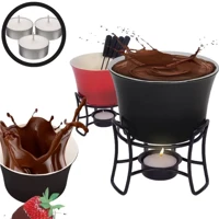 Imagem da promoção Conjunto Para Fondue Cerâmica Antiaderente 6 Peças - KONTUZ HOME