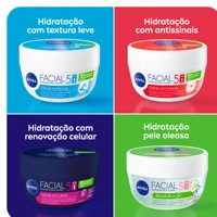 Imagem da promoção Creme Facial NIVEA 100g - Antissinais - Nutritivo - Noturno - Gel Fresh - Pele Negra - Lata 56g