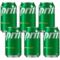 Imagem da promoção Pack de Refrigerante Sprite 350ml 6 unidades