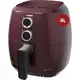 Fritadeira Elétrica sem Óleo Air Fryer Vermelha 4 Litros, Potência de 1500W WAP em oferta