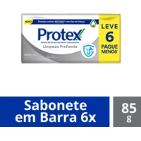 Imagem da promoção Sabonete em Barra Protex Limpeza Profunda 85g 6 unidades