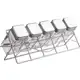 Porta Condimentos de Vidro quadrado Transparente com Suporte 6 Peças, VDR0429, Euro Home em oferta