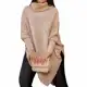 Poncho Casaco Blusa de Tricô Feminino Super Estilos em oferta