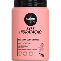 Imagem da promoção Máscara Capilar SOS Hidratação Óleo de Rícino Vegana Salon Line 1Kg