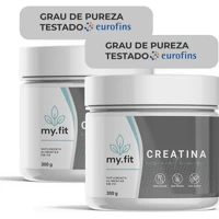 Imagem da promoção Kit 2x Creatina 100% Pura - Monohidratada, Laudo de Pureza Disponível - Total 600g