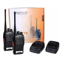 Imagem da promoção Kit 2 Rádios Comunicador Profissional UHF 16 Canais HZ-777S - Radio Baofeng 777s