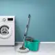 Mop Giratório C/ Balde Esfregão Microfibra Limpeza 8 Litros em oferta