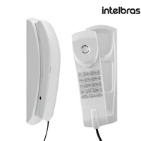 Imagem da promoção Telefone Gôndola Fixo Cinza Artico Com Fio Intelbras TC20 Interfone Parede Mesa Teclado Luminoso Cab