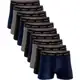 Kit 10 Cuecas Boxer Sandrini Algodão Box Atacado Original Masculinas Adulto em oferta