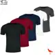 Kit 5 Camisetas Masculina Lisas Algodão 100% Confortável Academia Ducam 10 Cores Sortidas 30.1 em oferta