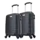 Kit 2 malas de viagem de bordo PP e P Detroit Swiss Move Preta em oferta