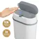 Lixeira 12 litros grande automática com sensor inteligente de aproximação para abrir e fechar em oferta