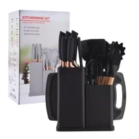 Imagem da promoção Kit 19 Peças Jogo de Utensílios de Cozinha em Silicone Completo Antiaderente e Resistente ao calor -