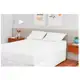Jogo de Cama Casal Poliéster Marcelino Têxtil 400 Fios Hypercal Branco 3 Peças em oferta
