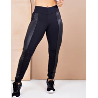 Imagem da promoção Calça Montaria Flanelada Com Detalhe Cirrê Calça Legging Montaria Suplex