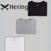 Imagem da promoção Kit Com 3 Camisetas Básicas Hering