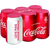 Imagem da promoção Pack de Coca-Cola sem Açúcar 350Ml 6 unidades