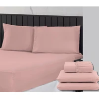 Imagem da promoção Jogo de Cama Casal Queen 400 Fios Percal 03 Peças Com Barra, Antiácaro, Anti-pilling com Toque Macio