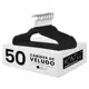 Kit Cabides Veludo Para Roupas Adulto 50 Unidades Fino Resistente em oferta