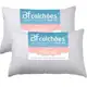 Kit 2 Travesseiros Infantil Baixo Fibra Siliconada Antialérgico 45x65cm - bf Colchões em oferta