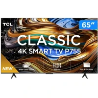 Imagem da promoção Smart TV 65" 4K UHD LED TCL 65P755 Wi-Fi Bluetooth 3 HDMI 1 USB