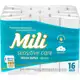 Mili Papel Higiênico Sensitive Care 30m Folha Dupla Neutro -16 rolos em oferta
