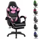 Cadeira Gamer Premium Escritório Giratória 360º Reclinável Com Apoio Para Os Pés E Encosto Ajustável em oferta
