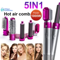 Imagem da promoção Secador de Cabelo 5 em 1 Profissional Escova Alisadora Modeladora 110V