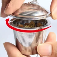 Imagem da promoção Infusor de Chá em Aço Inoxidável com Corrente Reforçada – 4,5 x 3 cm WL-2470