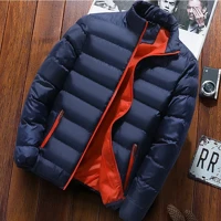Imagem da promoção Winter Casaco Esportivo De Algodão Espesso casual Quente Homens - Azul
