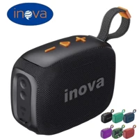 Imagem da promoção Inova Caixa De Som Bluetooth Tws Grave Potente 15h Bateria Portátil Grave Potente Com Radio a prova
