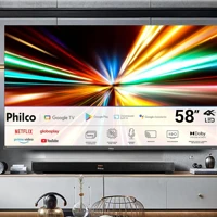 Imagem da promoção Smart TV 58" Philco LED 4K Google TV HDR10 P58KGA