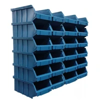 Imagem da promoção Kit Com 20 Gaveteiros Plástico Organizador Bin Nº 3 - Azul