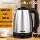 Chaleira Elétrica de Aço Inox, 1.8L , 127V/220V, Ferve Água Rápido com Tampa e Desligamento Automáti em oferta