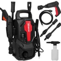 Imagem da promoção Lavadora Alta Pressão Compacta Potente Lava Carro Moto Com Aplicador Detergente LW1305 1200W W