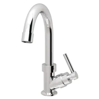 Imagem da promoção Torneira Para Banheiro De Mesa Bica Baixa 1/4 De Volta Bica Móvel Abs Cromada Classic Beltempo