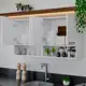 Armário Aéreo Cozinha 3 ou 4 Portas Multiuso Modular com Nicho Móveis Bonatto em oferta