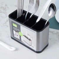 Imagem da promoção Porta Talheres Escorredor Aço Inox Vazado Pia Cozinha