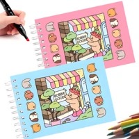 Imagem da promoção KIt 1/2 Livros Bob Goods para Colorir Capa Dura 48 Folhas Rosa e Azul